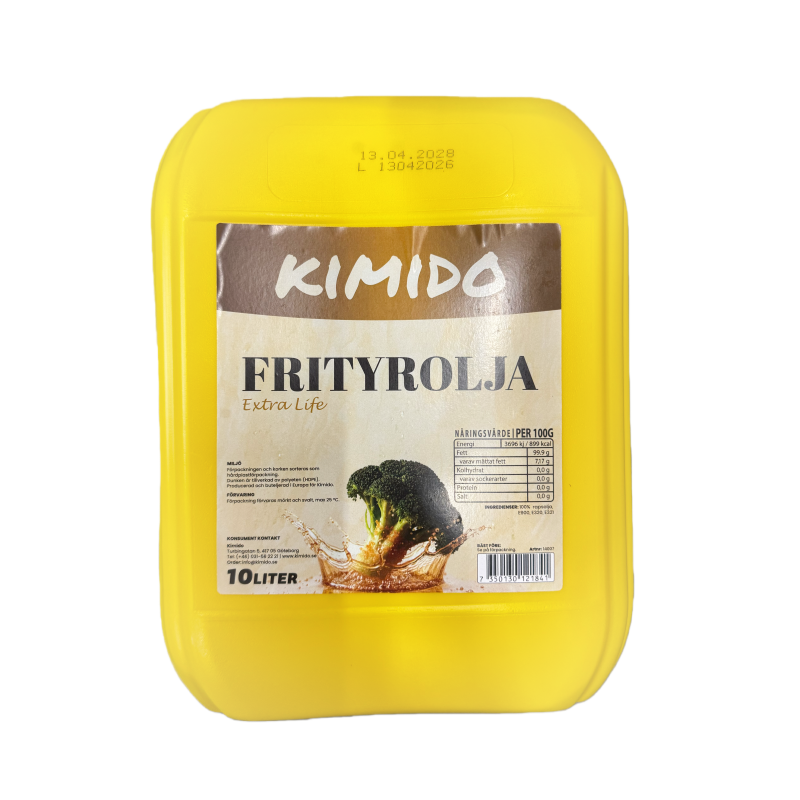 Frityrolja Extra Life 10 Liter Kimido 