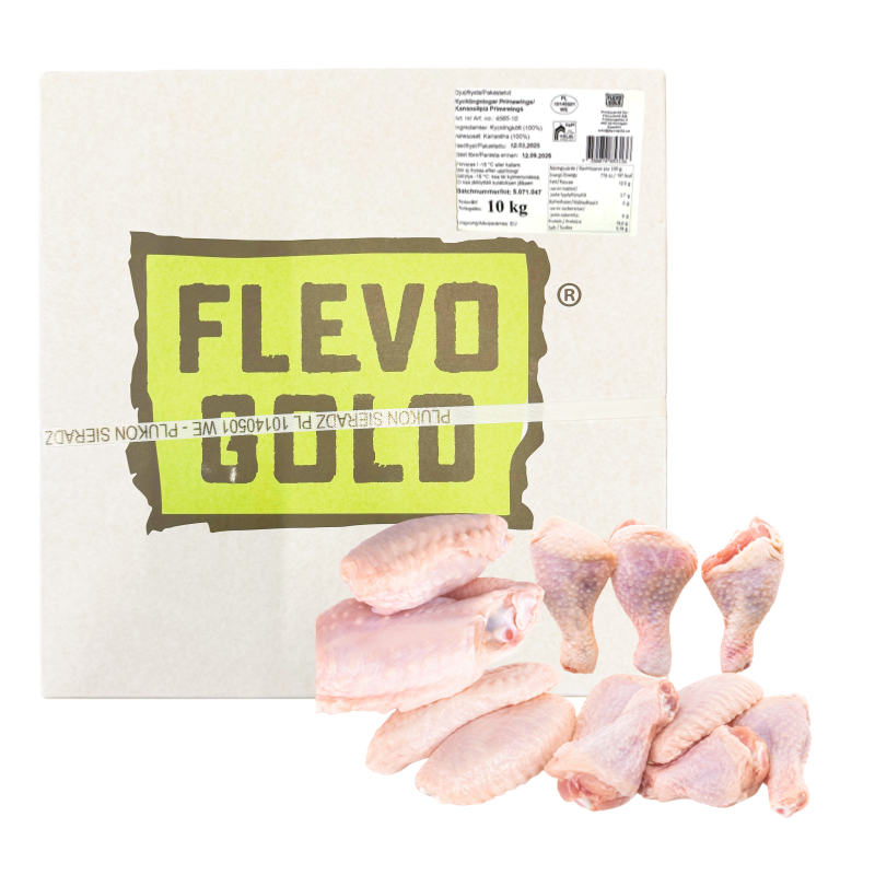 Kycklingsvingar Primewings 10kg Flevo Gold Polen