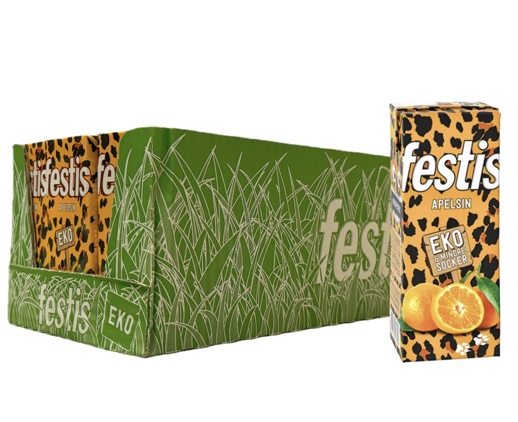 Festis Apelsin Ekologisk 30x20T