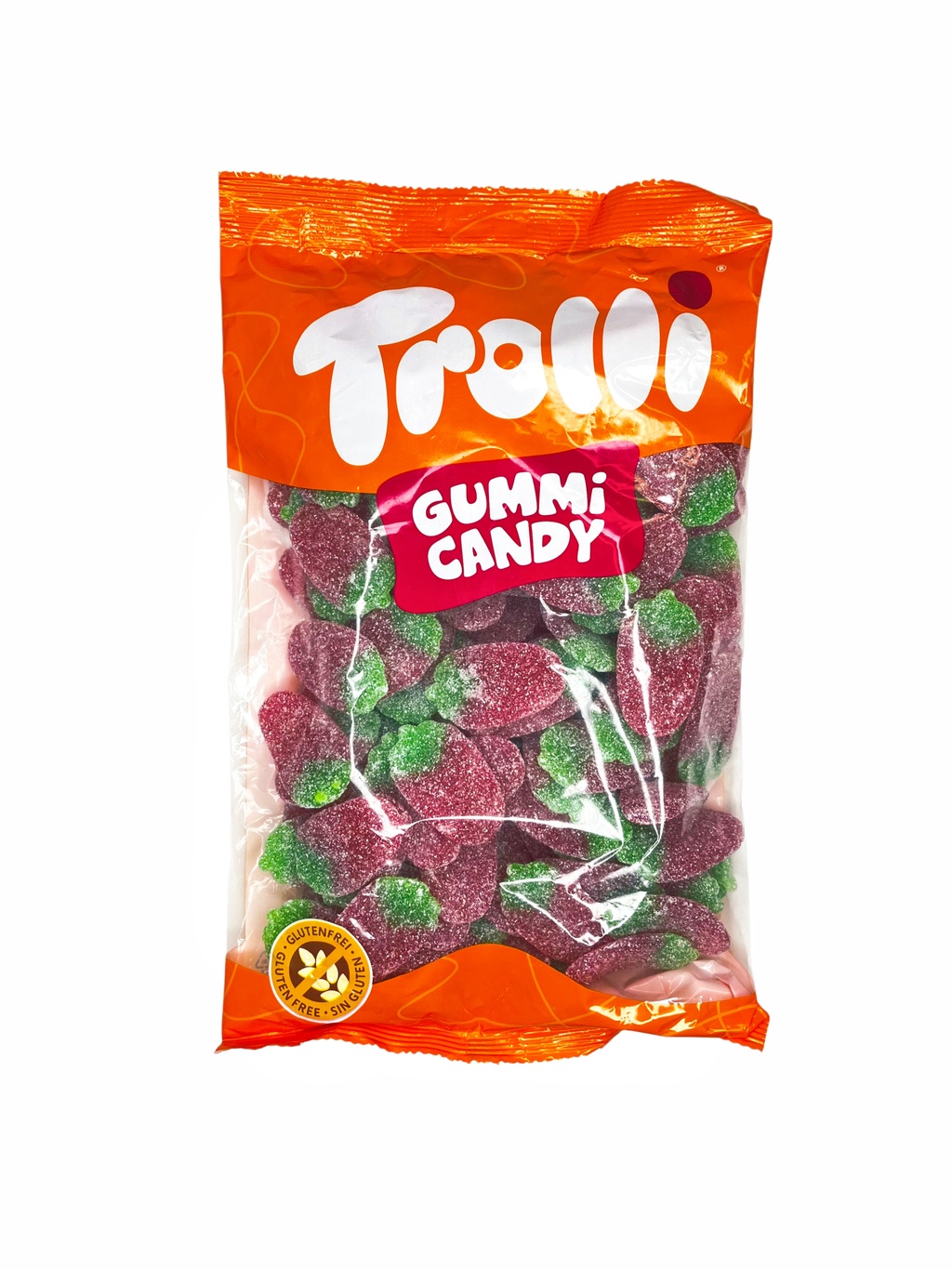 Godis Sura Jordgubbar 1kg Trolli