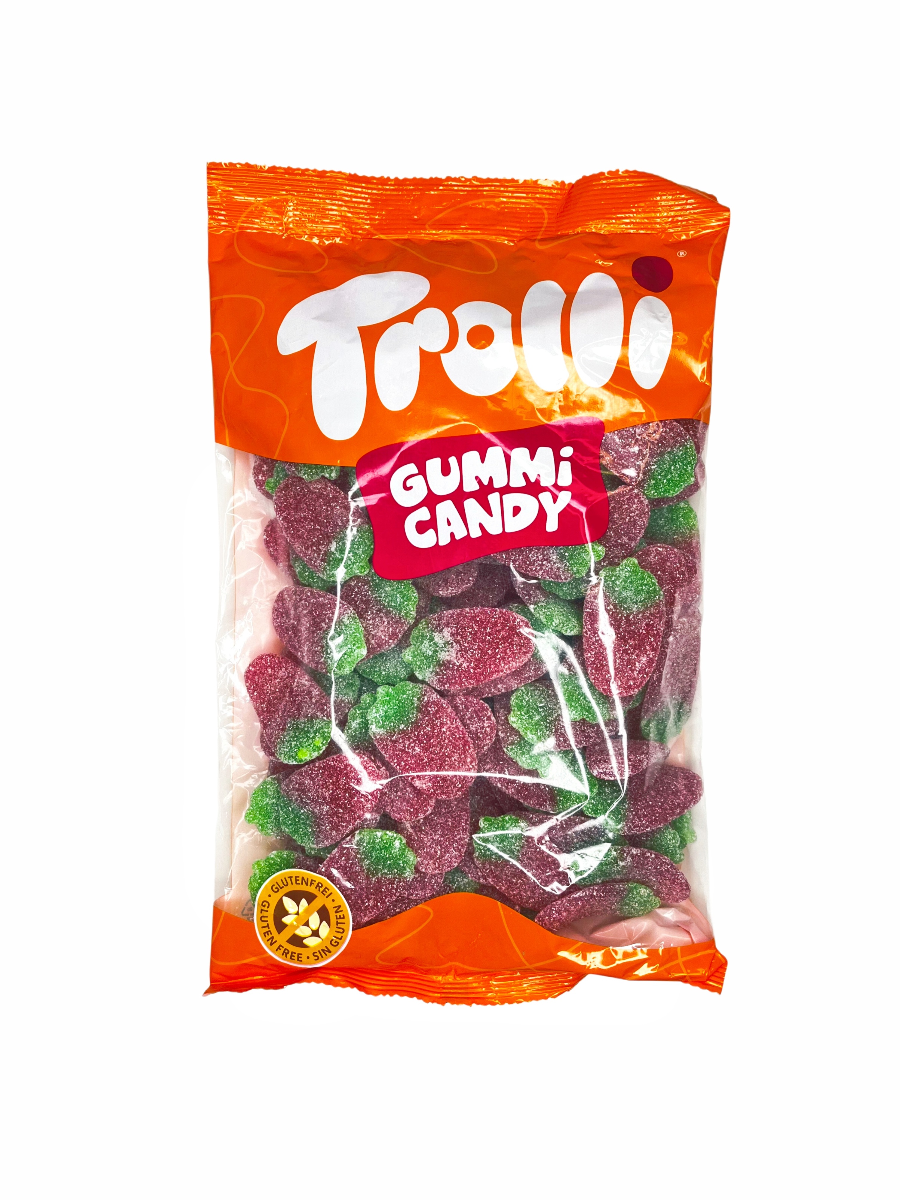 Godis Sura Jordgubbar 1kg Trolli